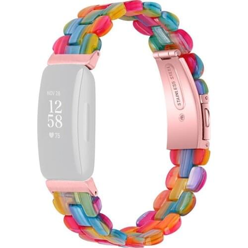 2021 New Resin Watch Band For Fitbit Inspire 2 1 Wrist Strap Loop For Fitbit Inspire Bracelet Correa Replacement