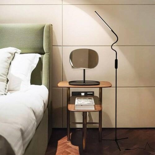 Modern LED Standing Floor Lamp Reading Light for Living Room Bedroom