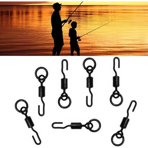 Terminal Tackle Carp Fishing Spinner Swivel Ronnie Popup Quick Tackle Carp Ronnie Swivel Change Swivels Rig X0U1