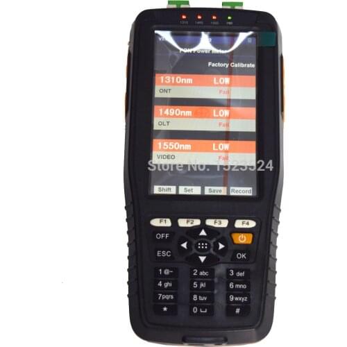TM70B Handheld PON Fiber Optical Power Meter 1310/1490/1550nm