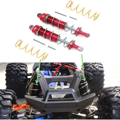 TRAXXAS 1/10 MAXX Bold spring style and shock needle style midpoint 125mm front and rear universal shock absorber8961TXMS125F/R