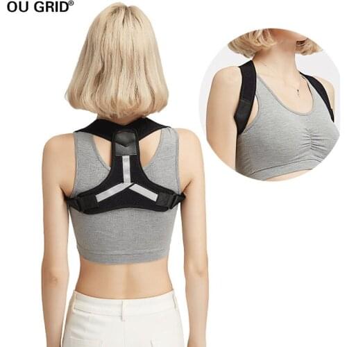 Back Straightener Posture Corrector for Women & Men, Relieves Shoulders Pain, Corrects Slouching, Hunching & Bad Posture