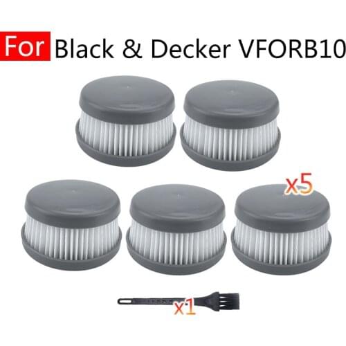 For Black & Decker VFORB10 Spare parts robot vaccum cleaner Replacement Household accessories hepa Filter cleaning brush home