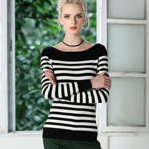 2020 new style sweater sweater women autumn and winter womens long-sleeved sweater slim slimming bottoming shirt