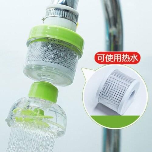1Pcs Rotatable Kitchen Shower Faucet Adjusting 360 Rotate Cold heat Universal Saving Shower Faucet filtered Faucet Accessories