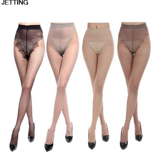 4 Colors Sexy Wire Women Pantyhose Women Leggings Invisible Wire Transparent Butterfly Pantyhose