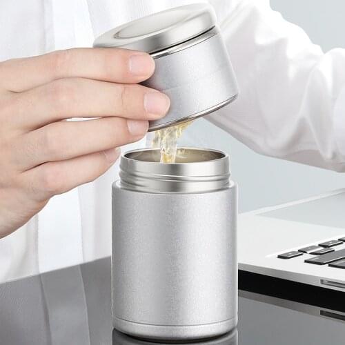 500ml Travel Thermos Cup 316 Stainless Steel Thermos with Tea Infuser Insulated Tumbler Vacuum Flask Tea Water Bottle Thermocup