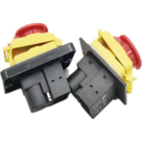 CK31 400VAC 3 phase magnetic self-locking switch, 3 phase start button, cutting machine switch