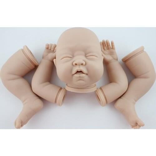 Baby Silicone Newborn Dolls Mold Baby Simulation Dolls Molds Enlightenment Baby Toys Mould Kid Baby Shower Toys Mold