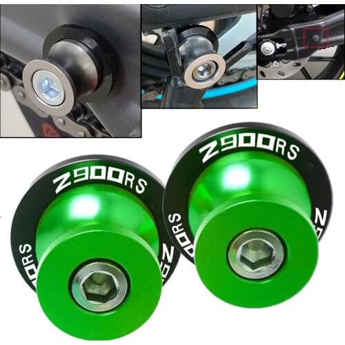 FOR KAWASAKI Z900RS Z900 RS Z 900RS 2017 2018 2019 2020 2021 Motorcycle Accessories Swingarm Spools Slider Stand Screws Slider