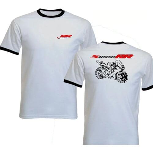 2018 Hot Sale New Fashion Brand O-Neck Oversize Style Tee Shirts Styles T-Shirt Motorcycle S1000 S1000Rr Ringer Crazy T Shirts