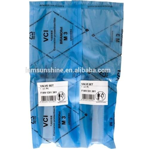 Diesel fuel injector F00VC01381 0445110373, 0445110374 injector valve set F00VC01381