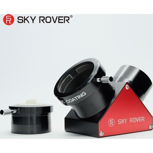 SKY ROVER 2" Telescope Diagonal Dielectric Coated 99% Reflective 2 Inches Mirror Adapter