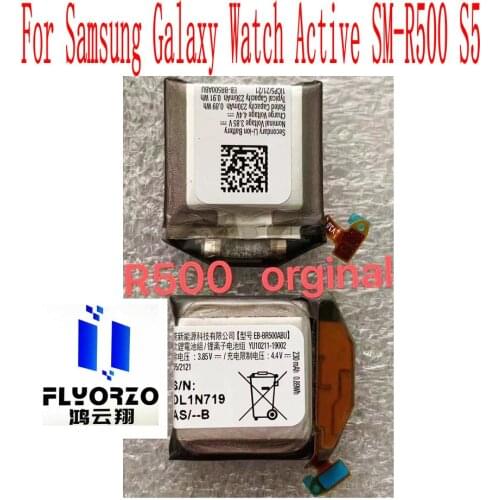 100% NEW Original High Quality 230mAh EB-BR500ABU Battery For Samsung Galaxy SM-R500 S5 Smart Watch