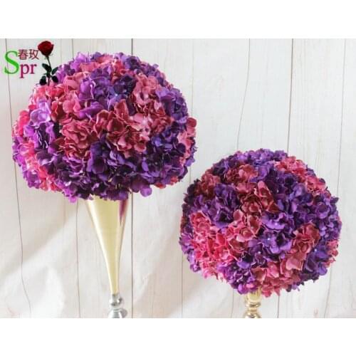 SPR new 40cm dia. wedding table flower ball centerpiece artificial wedding decoration stage arch floral