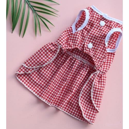 Breathable Photography Prop Two-legged Dog Costume Skirt for Summer