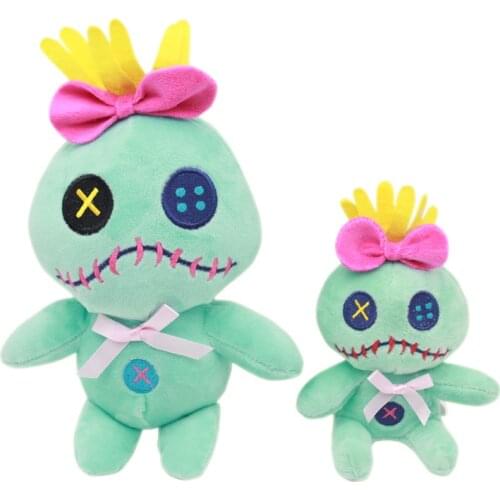 2pcs/lot 12-20CM Kawaii Lilo and Stitch Scrump Plush Toys Doll Stich Plush Soft Stuffed Animals Toys Gifts for Children Kids