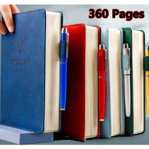 360 Pages Super Thick A5 Notebook And Journal Weekly Daily Planner Agenda Personal Diary Business Notepad School Office Supplies