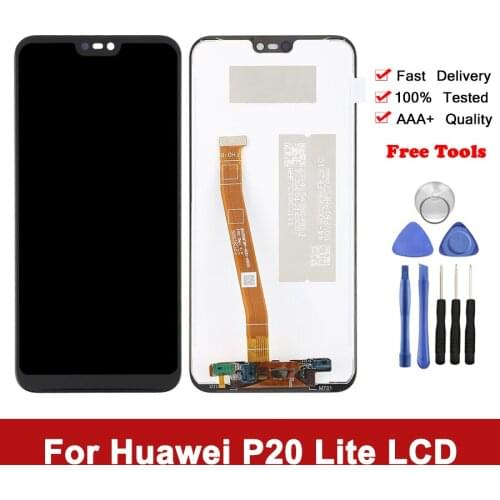 5.84" Original Display For Huawei P20 Lite LCD Screen For Huawei Nova 3e LCD Display Touch Screen Digitizer Assembly ANE-LX1 LX3