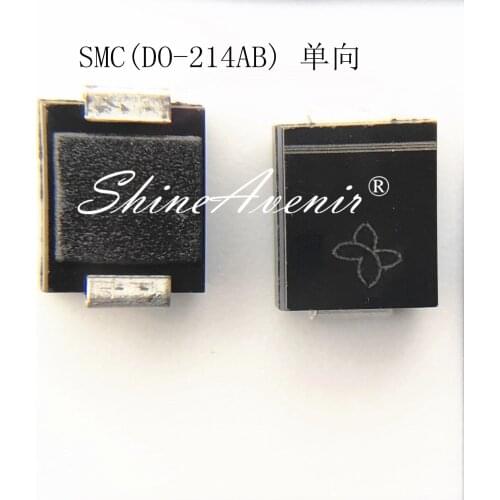 50pcs/lot Diode SMCJ11A SMCJ12A SMCJ13A SMCJ14A SMCJ15A SMCJ16A SMCJ17A SMCJ18A SMCJ20A SMC DO-214AB TVS Original in stock