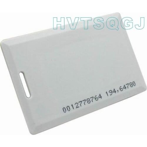 50pcs/lot RFID smart card ID thick card for access control system Free shipping
