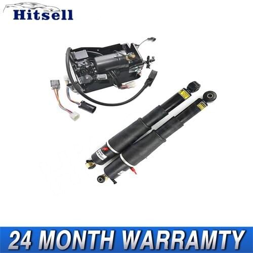 3pcs Air Suspension shocks+ Air Compressor For Cadillac Escalade/Chevrolet Avalanche Suburban Tahoe/GMC Yukon 15869656,19300040