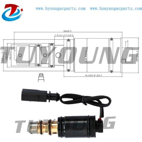 5SEU12C 6SEU12C 6SEU14C 6SEU16C 7SEU16C 7SEU17C 7SEU17 auto ac control valve fit for-AUDI A4 A6 A8 Q5 447150-0590 8E0260805S