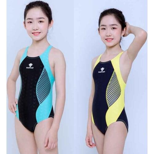 Kids Ladies One Piece Swim Suits Quick-dry Swimming Bathing Diving Beachwear Professional Racing Competition Sportswear XXS-5XL