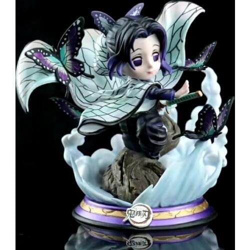 Demon Slayer 20cm SunShine GK Kochou Shinobu KisatsutaiWorm Pillar Nine pillars PVC Action Anime Figure Model Collection Kid Toy