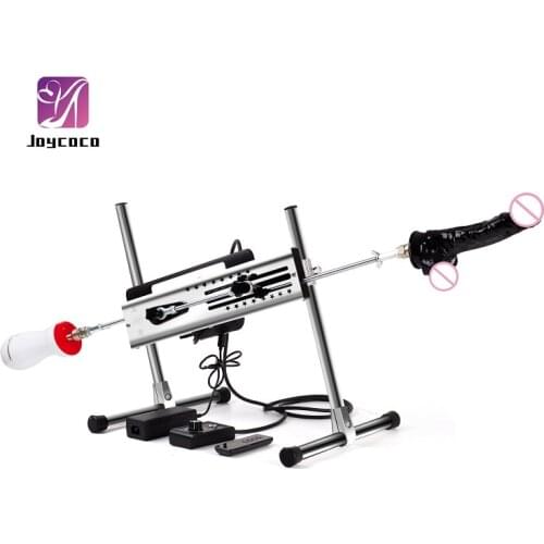 Joycoco 2021 New Premium Sex Machine, Quiet Stable,Upgraded,Support Wire/Remote/Dual Control/Version with Dildos