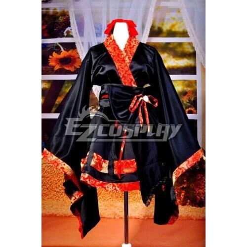 Kimono Design Tapestry Satin Lolita Cosplay Costume E001
