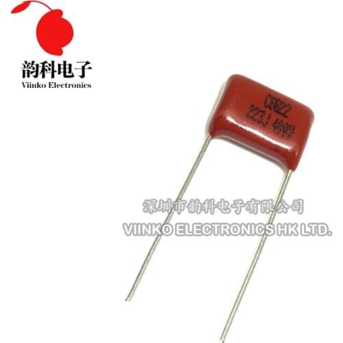 10pcs CBB Polypropylene film capacitor pitch 10mm 223 22nF 400V