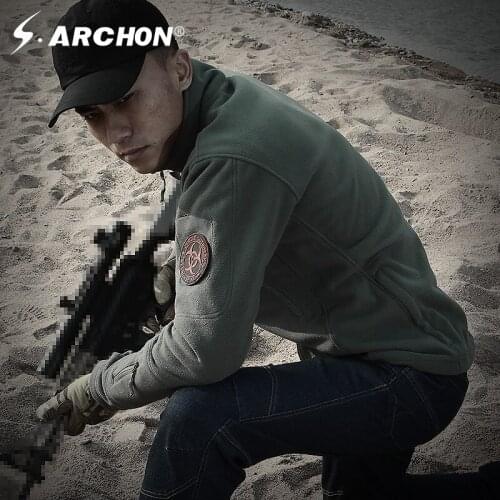 Tactical Fleece Jacket Coat Men Thicken Warm Military Army Fleece Jacket Patchwork Multi Pockets Polartec Mens Jacket and Coats