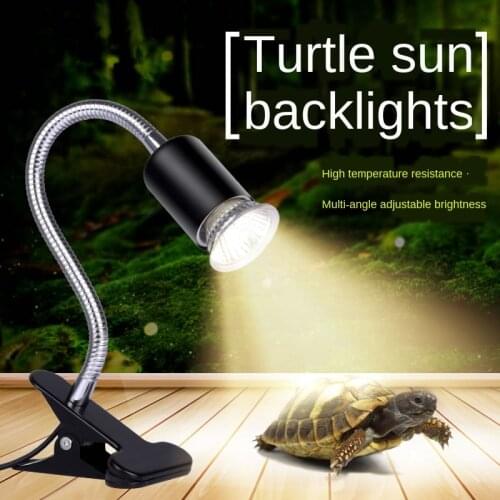 Turtle Back Ligth Bulb Full Spectrum Sun Light Reptile Amphibians UVB+UVA Dimmable Lizard Heater Pet Products Low Consumption