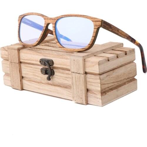 Blu-Ray Fashion Men And Women Handmade Bamboo Sunglasses UV 400 Ultimate Protection Male Have A Gift Box