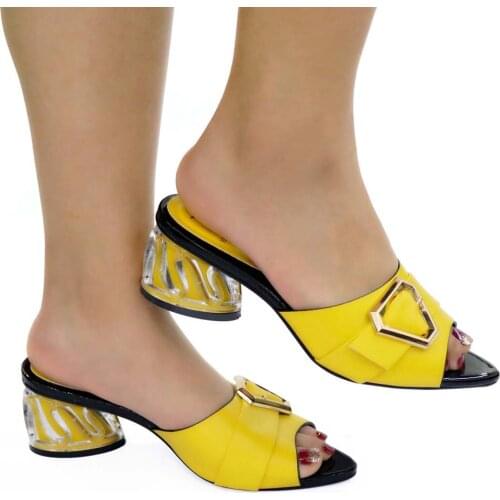 Doershow fashion Design African Sandals Platform Shoes Luxury Diamond Crystal Women Shoes Hot selling! HDG1-25