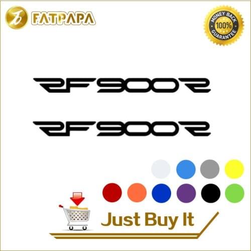 Motorcycle bike Fuel tank Wheels Fairing notebook Luggage helmet MOTO Sticker decals For SUZUKI RF 900R RF900R