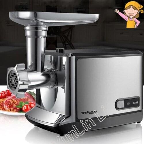 220V 50Hz Electric Meat Grinder Household Garlic/Pepper Grinding Machine Steel Meat Mincer Mincing Machine THMGF350A