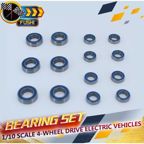 Volcano EPX Monster Truck Bearing SET ( 14 Pcs) 1/10 Scale 4 Wheel Drive Electric Vehicles 02139 02138 Ball Bearings