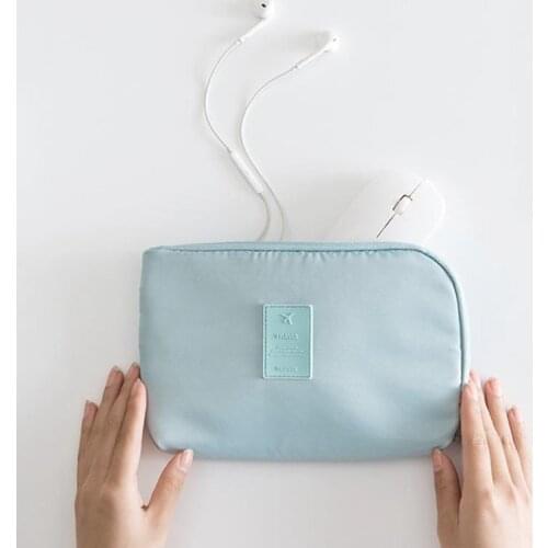 Cable Organizer Bag Gadget Organizer Cable Case Portable Travel Electronic Accessories Storage Bag Charger Headset Digital Pouch