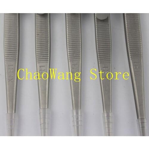 Stainless Steel Tweezers Diamond Tweezers Jewelry Tweezers Groove Adjustable Craft Tools