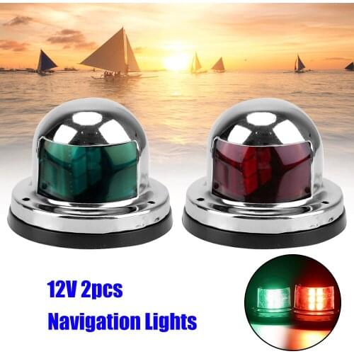 12V for Boat LED Navigation Sailing Lights RGB Truck Warning Rotating Side Lamps Indicator Caravan RV Accessories Marine Trailer