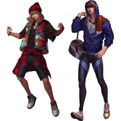 Three Ratels CDM337 Hot game anime sticker Leon wall stickers decals car hood sticker laptop decal