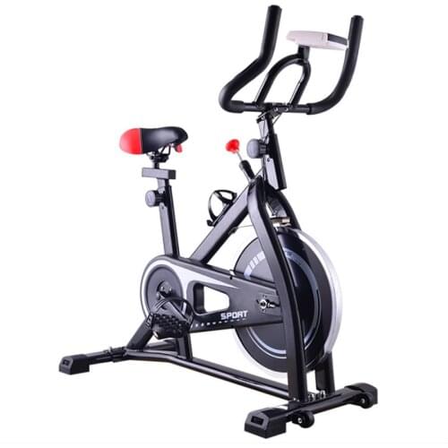 Indoor Silent Cycling Bike Stationary Comfortable Seat Cushion Fitness Bikes for Home Cardio Workout Training Bike