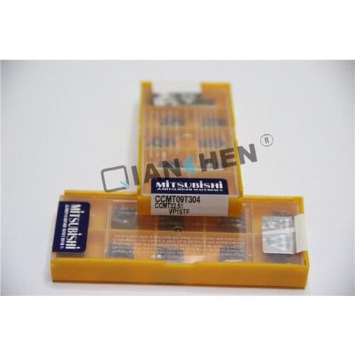 Mitsubishi 10pcs/lot CCMT09T304 08 VP15TF CNC Inserts,face Mill Lathe Tools Cutter Internal Turning Tool Hard Alloy