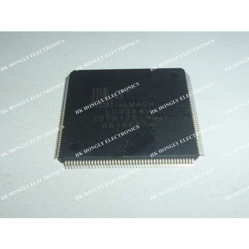 2PCS LC4384V-75TN176-10I QFP176