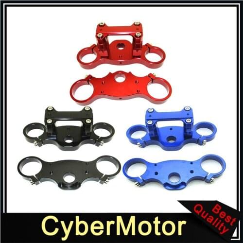 45/48-22mm CNC Aluminum Triple Clamp Set For Pit Dirt Bike Motorcycle Motocross