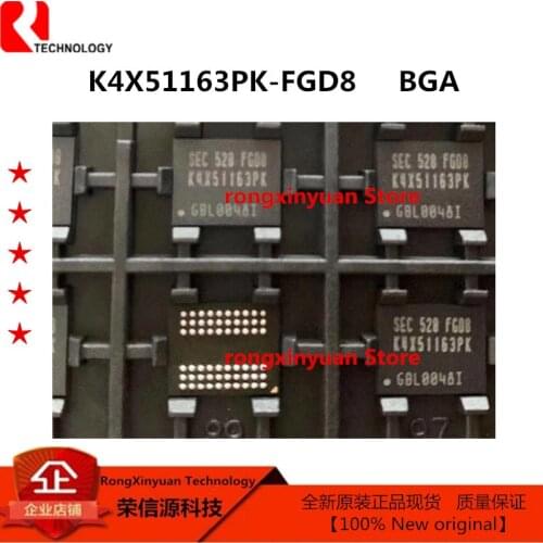5 pcs/lot K4X51163PK-FGD8 K4X51163PK K4X51163PK FGD8 BGA Original New 100% quality