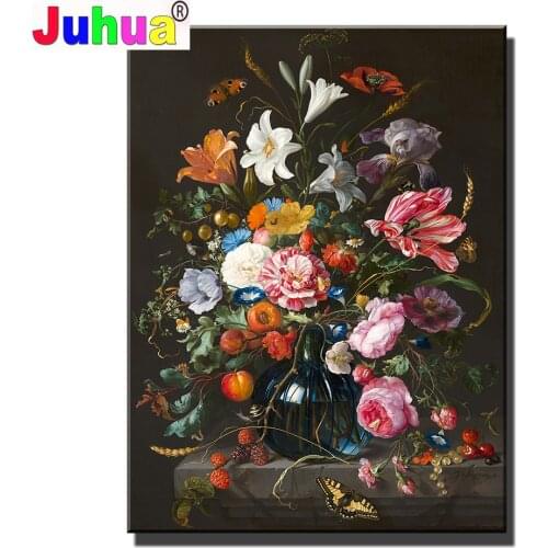 Diy 5D deer flower butterfly Full Diamond Painting cross stitch kits art Northern Europe High Quality Animal 3D paint by diamond