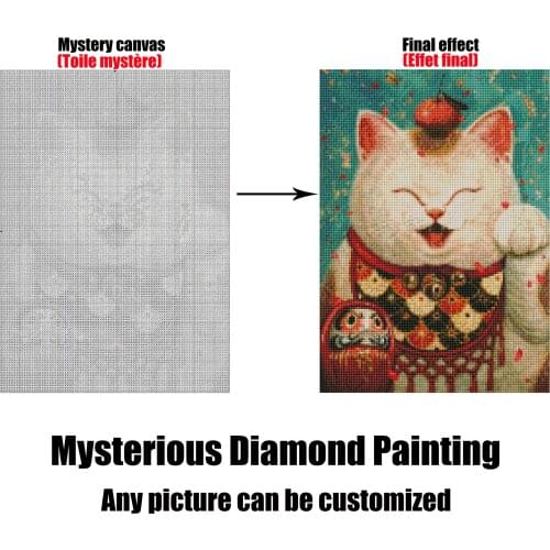 AB Diamond drawing 5D Special-shaped drill Mysterious Embroidery Painting DIY CartoonsCross Stitch Home Decor mysterious Gift